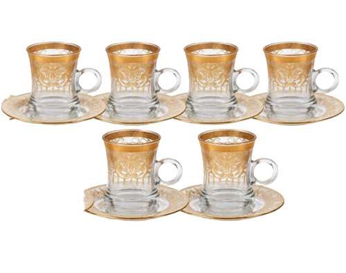 Turkish arabic kahwa set 6 - set,