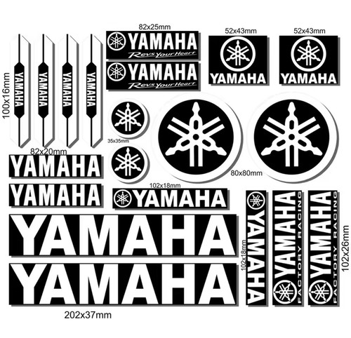 Yamaha stickers decals vinyl - stickers,