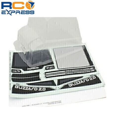 Kyosho blizzard top body - kyosho, 2.0