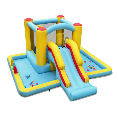 Costway inflatable bouncy - costway,