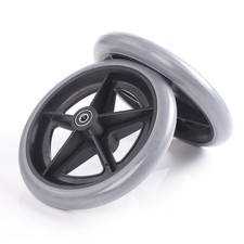 2-PCS of 8 Inch Rubber Wheel