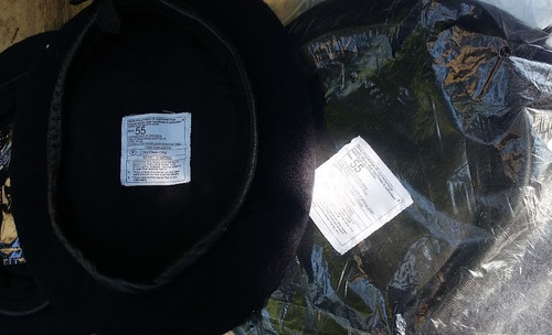 Dark blue beret cm - beret,