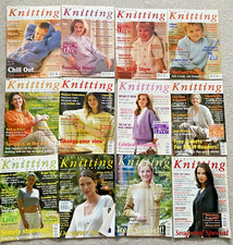 12x Magazines Machine Knitting
