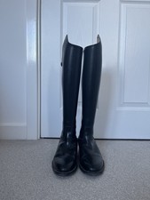 Sarm Hippique black long leather riding boots