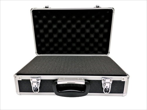 Black flight case - with, foam