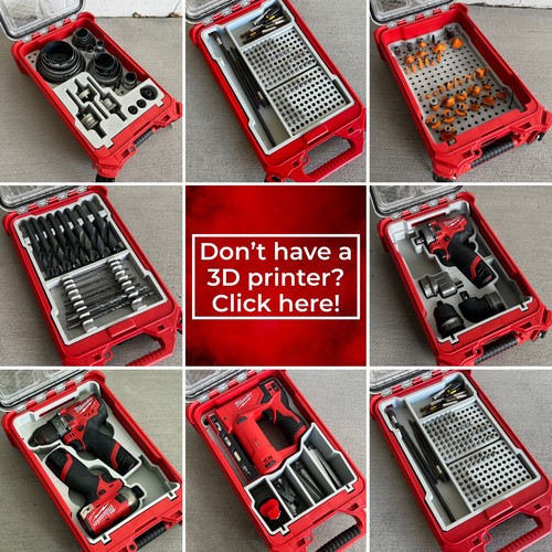 Milwaukee tool insert - milwaukee, trays