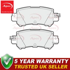 Apec Rear Brake Pads Set Fits