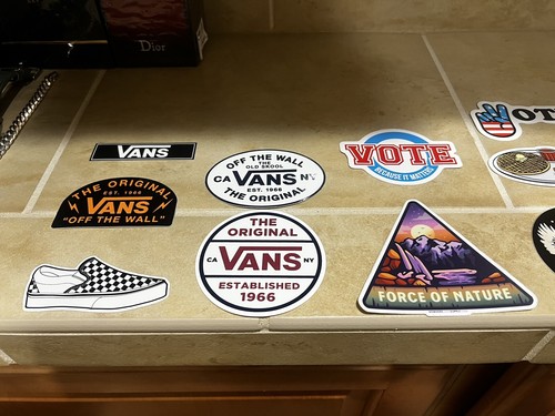 Skateboard stickers lot - stickers,