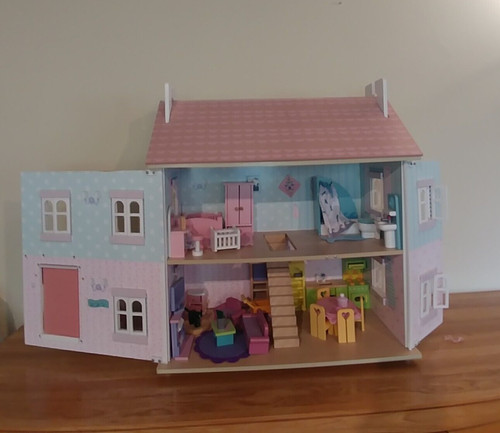 Wooden dolls house great - wooden,