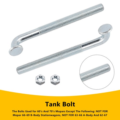 Gas fuel tank strap - fuel, bolts