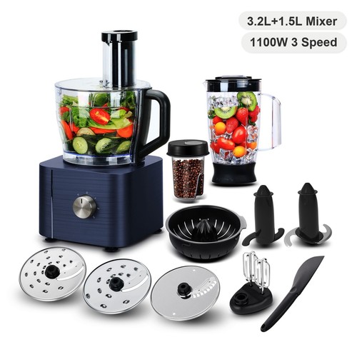 1100w food processor - food,
