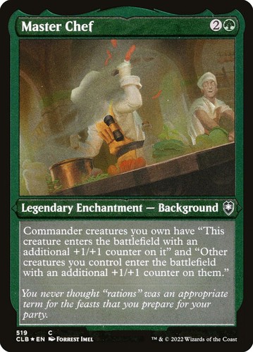 Mtg master chef - [mtg], (foil