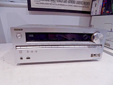 Onkyo TX-NR609 AV Receiver Amplifier Silver Sold as SPARES/PARTS