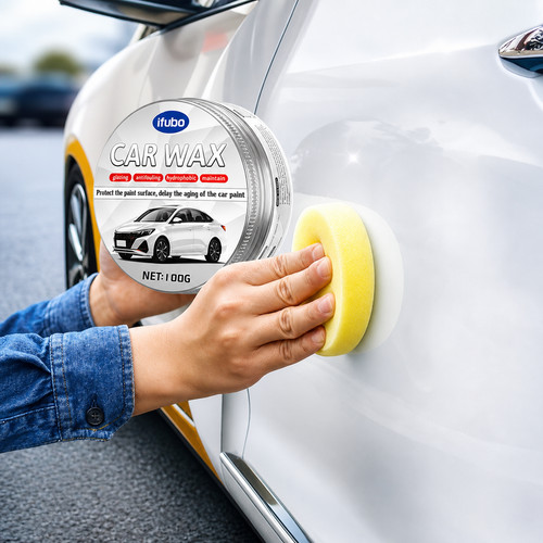 White car wax - white, remover