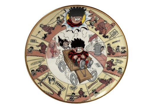 Beano dennis plate danbury - beano,