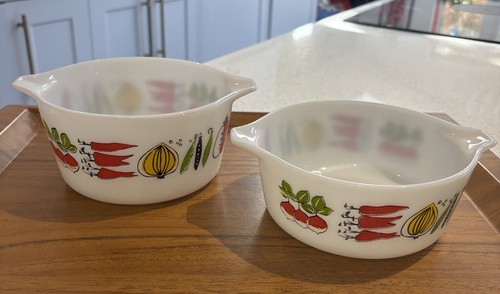 Vintage jaj pyrex crown - 2x,