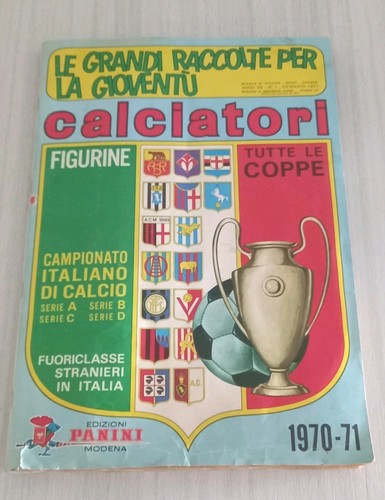 Panini 1970 footballer - 1970/71,
