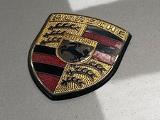 Porsche Boxster 986 911 996 Front Bonnet Badge Emblem 99655921101 + Gasket