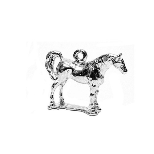 Sterling silver arabian horse - sterling,