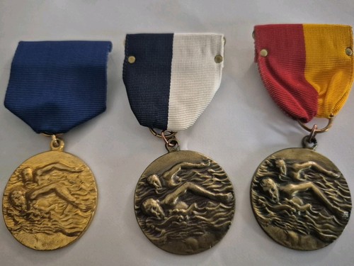 Swimming sports medal pieces - swimming,