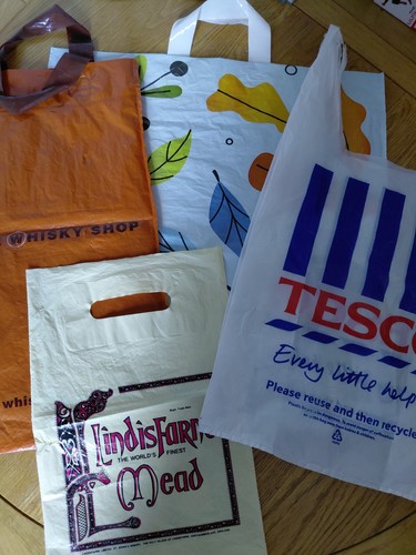 Vintage carrier bags tesco - vintage,