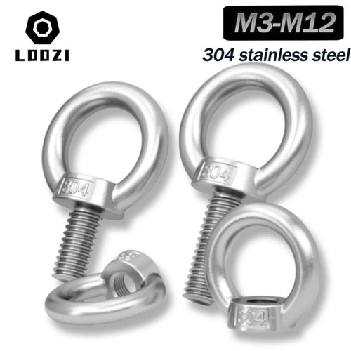 M12 din580 304 stainless - m3-m12,