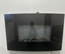 Essentials Lingga Wall-Hung Electric Fire - Black