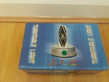 S. L. H Silver Base Color Changing Turntable Light 