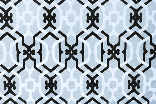 Art deco modern black silver - modern,