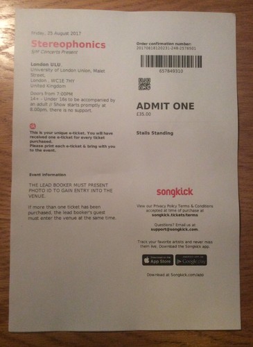 Stereophonics london - stereophonics,,