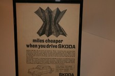Skoda 1000 MB  Saloon Framed