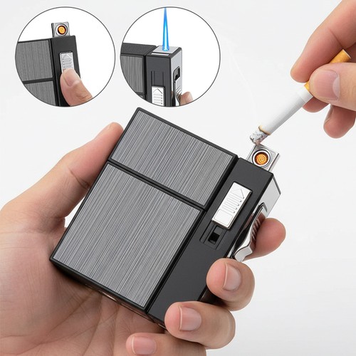 Cigarette case with - 1,