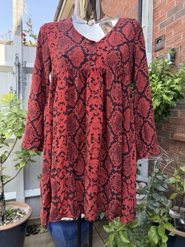 Zara red neck - zara, dress