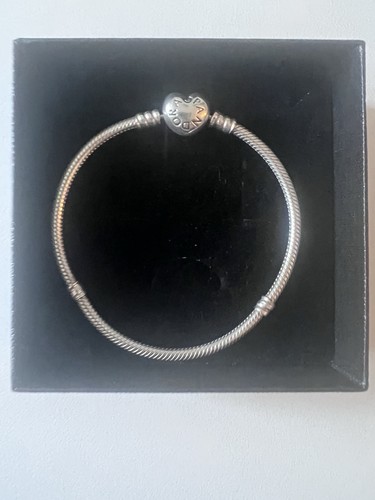 Pandora heart clasp - heart, snake