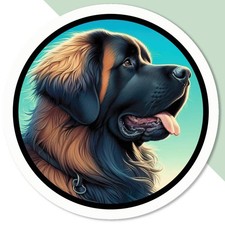 'Leonberger Dog Portrait'