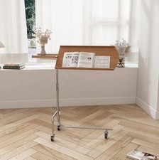 movable over bed Desk/Bookrest/laptop Stand