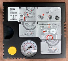 BMW X 1 2 3 4 5 6 SERIES GENUINE TYRE MOBILITY PUNCTURE REPAIR KIT PUMP