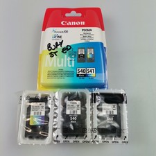 Genuine PG540 Black & CL541/541XL 5 cartridge bundle