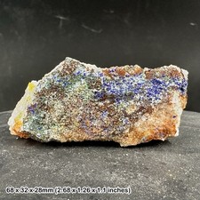 Azurite small crystals - small,