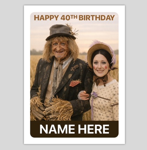 Worzel gummidge personalised - worzel,