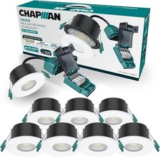 8 x LED 4W & 6W Fire Rated
