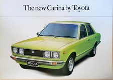Toyota Carina Brochure 1978