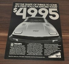 1977 Triumph TR7 Ad Quaker