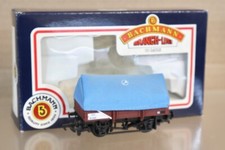 BACHMANN 33-075A BR CHINA CLAY ECC 5 PLANK WAGON B743321 with HOOD ol
