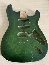 Super Strat Type Guitar Body, relic'd - Ash