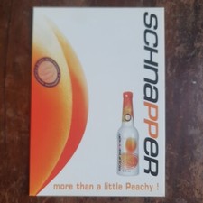 Schnapper Cider With Peach Schnapps Advertising Postcard, Unposted.