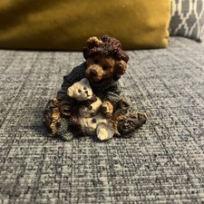 BOYDS BEARS & FRIENDS ELLIOT & SNOWBEARY RESIN FIGURINE #2242