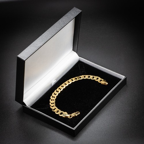 Men 9ct gold - 9ct, cuban