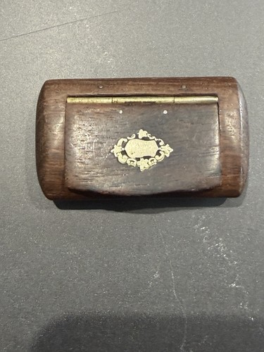 Antique victorian wooden vesta - victorian,