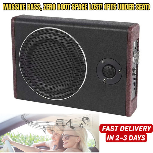 Active subwoofer auto 600w - active,